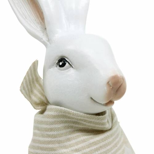 položky Velikonoční dekorace sedák hrana králíka 26cm figurka velikonočního zajíčka 2ks