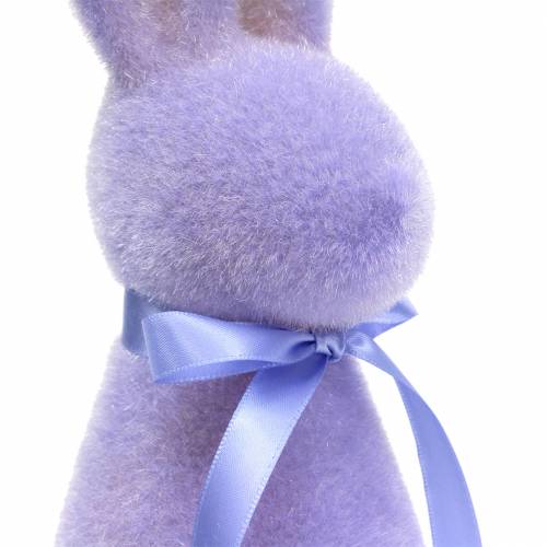 Floristik24 Králičí vločka lila fialová H30cm 2ks