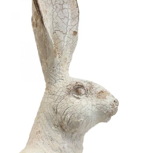 Floristik24 Dekorativní králík sedící shabby chic jarní dekorace V25cm 2ks