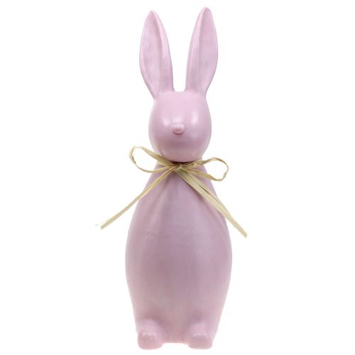 Floristik24 Velikonoční zajíček velký růžový V47cm