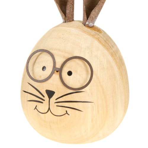 položky Dekorativní figurka králíka s charakteristickým motivem pro jarní a sezónní dekoraci, 14 cm, 3 kusy