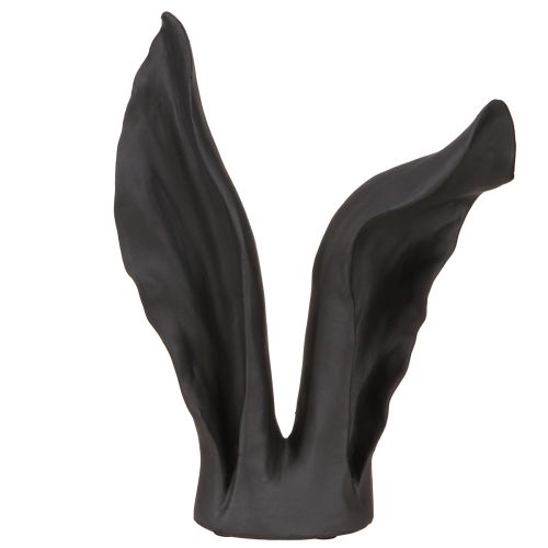 Floristik24 Dekorace zajíček velikonoční zajíček v černé barvě 20cmx7,5cmx29cm