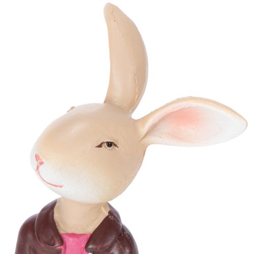 položky Sada figurek velikonočních zajíčků, roztomilá stolní dekorace na Velikonoce a jaro, 9 cm, 4 kusy