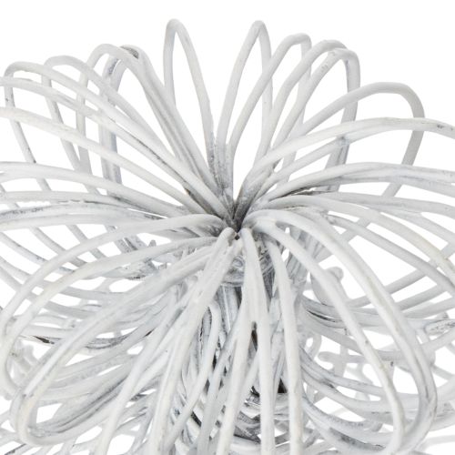 položky Drátěný zvonek z vintage dřeva pro rustikální stolní dekorace ve venkovském stylu, 23 cm