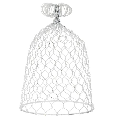 položky Drátěný zvonek z vintage dřeva pro rustikální stolní dekorace ve venkovském stylu, 23 cm