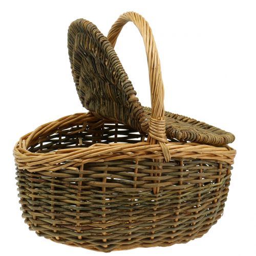 Floristik24 Piknikový koš vrba 40 cm x 30 cm V20 cm