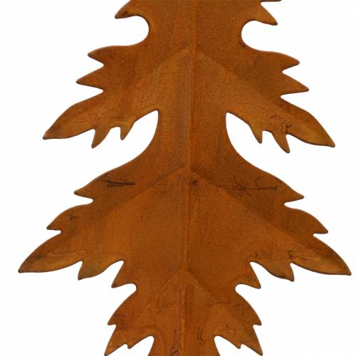 Floristik24 Podzimní listí patina k zavěšení 13cm 4ks