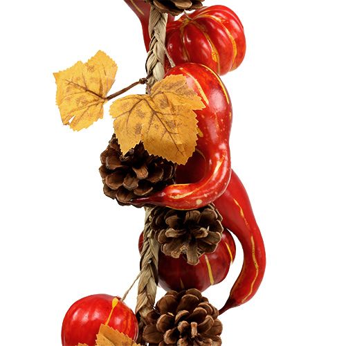 Floristik24 Podzimní girlanda dýně, šišky 60cm
