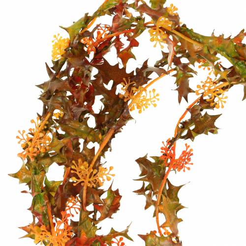 položky Podzimní girlanda oranžová 3m
