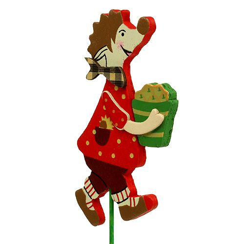 Floristik24 Podzimní tyčinky ježek s dortem 12ks