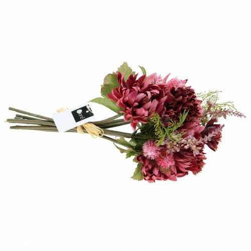Floristik24 Chryzantémová kytice mix fialová 35cm