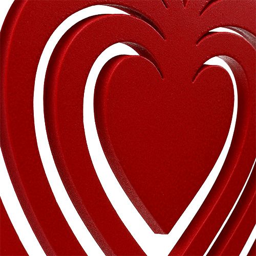 položky Srdce červené z pěny 40cm