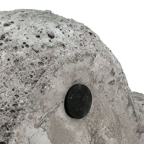 Floristik24 Srdce na rostlinu 24 cm x 25 cm šedé