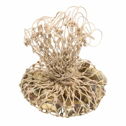 Floristik24 Dřevěná srdíčka přírodní, zlaté, stříbrné mangové dřevo 3,5-4,2cm × 3,6-4,5cm 18 ks