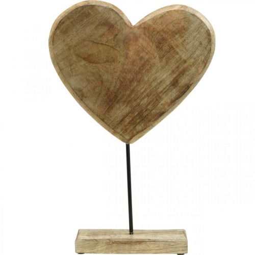 Floristik24 Svatební dekorace ke dni svatého Valentýna Dřevěná dekorace ke dni matek V45cm