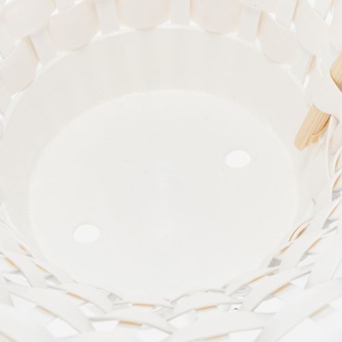 Svatební květinový košík pro dívky 24cm x 17cm | Floristik24.cz