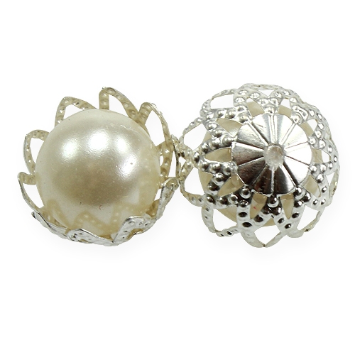 Floristik24 Svatební rozptylová dekorace perly krémové Ø13mm 48 ks