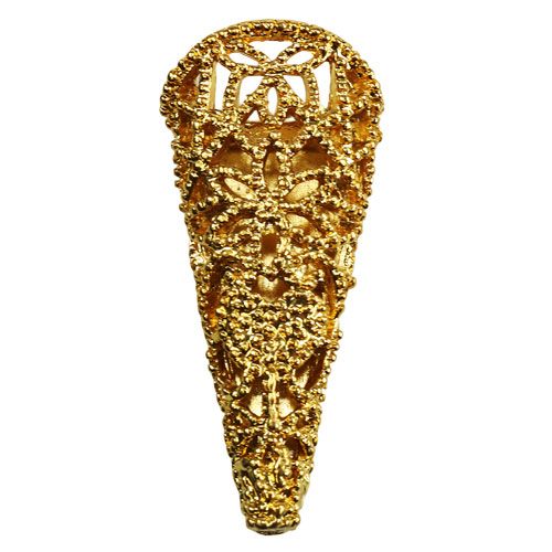 Floristik24 Svatební jehlice s magnetem zlatá 4,5cm