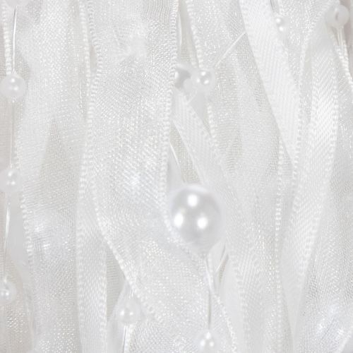 položky Svatební stuha bílá 20mm 5m