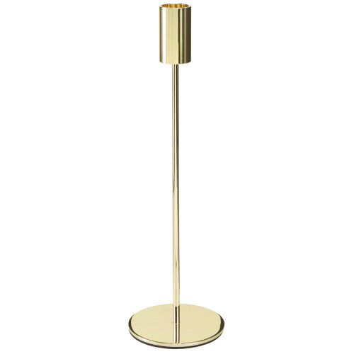 Vysoký svícen zlatý kovový svícen 27,5 cm 4 kusy