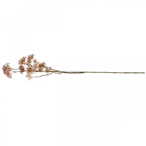 položky Kvetoucí deco větev tmavě růžová Umělé luční květiny 88cm