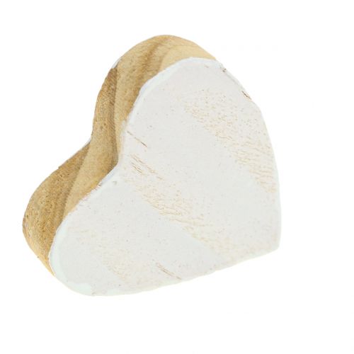 položky Dřevěné srdce v sáčku 2cm - 4cm 24 ks