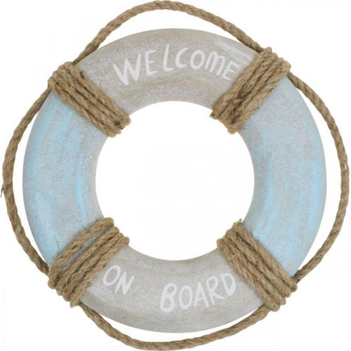 Námořní Deco Záchranný kruh Nautical Wood Deco Ø22cm