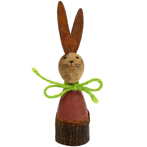 Floristik24 Dřevěný zajíček asort 8cm 6ks