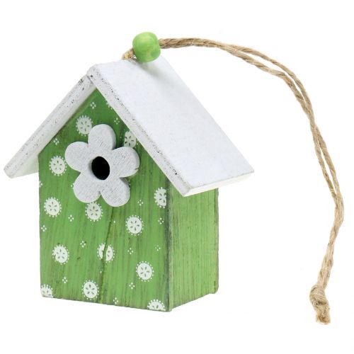 Floristik24 Deco ptačí budka na zavěšení 8cm 6ks