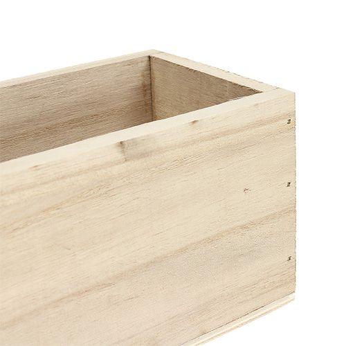 Floristik24 Dřevěná krabička přírodní 32cm x 9cm V8,5cm