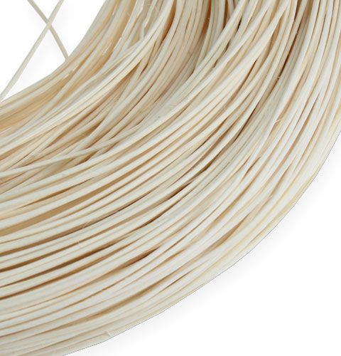 Floristik24 Proutěná rákoska bílá 1,3mm 250g