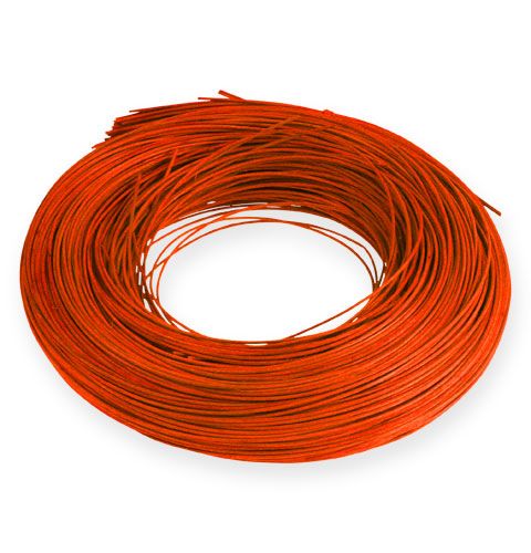 Floristik24 Ratan oranžový 1,3mm 250g