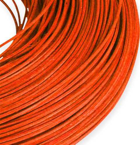 Floristik24 Ratan oranžový 1,3mm 250g