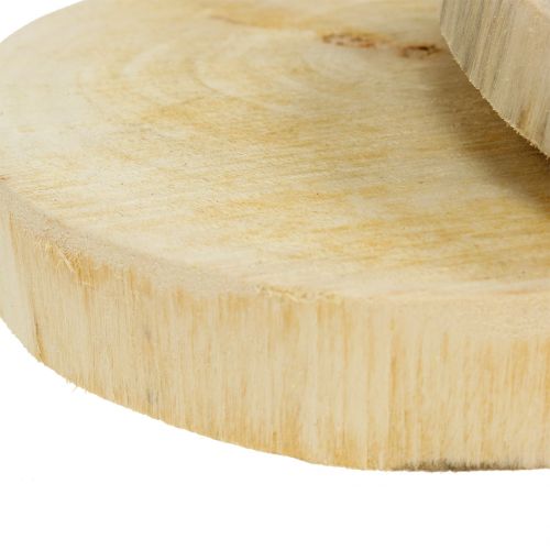 Floristik24 Dřevěné kotouče přírodní Ø15cm 2ks
