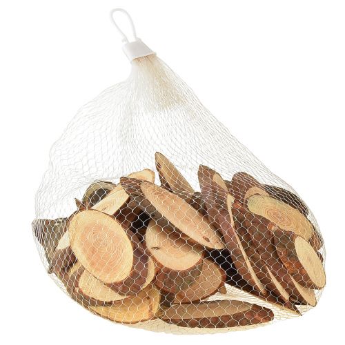 položky Dřevěné kotouče na oválný stůl dekorace řemeslné potřeby 6,5-8cm 450g