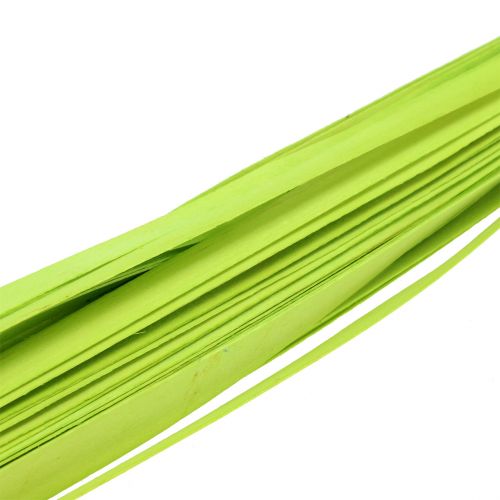 Floristik24 Dřevěné lišty jarní zelené 95cm - 100cm 50 ks