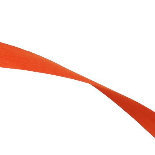 Floristik24 Dřevěné proužky na zaplétání oranžové 95cm - 100cm 50 ks