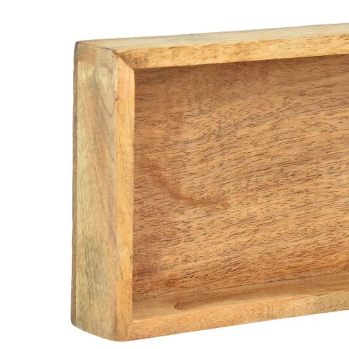 položky Dřevěný tác dekorativní tác dřevo přírodní mangovníkové dřevo 50x14x4cm