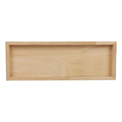 Floristik24 Dřevěný tác dekorativní tác dřevěný obdélníkový přírodní 50×17×2,5cm