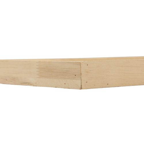 Floristik24 Dřevěný tác dekorativní tác dřevěný obdélníkový přírodní 50×17×2,5cm