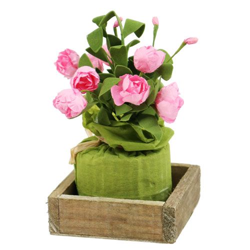 položky Dřevěný podnos 14 cm x 14 cm x 3 cm vypraný