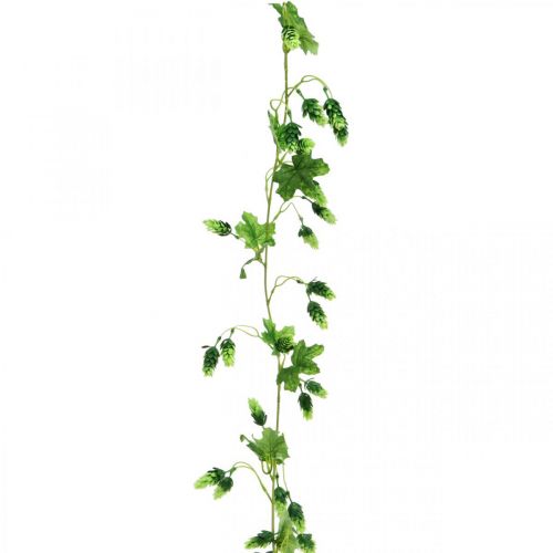 Chmel Garland Zahradní dekorace Umělá rostlina Letní 185cm Zelená