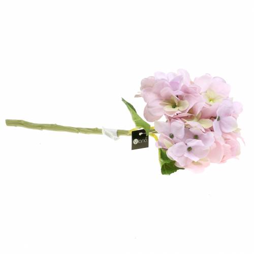Floristik24 Umělá hortenzie světle fialová 36cm