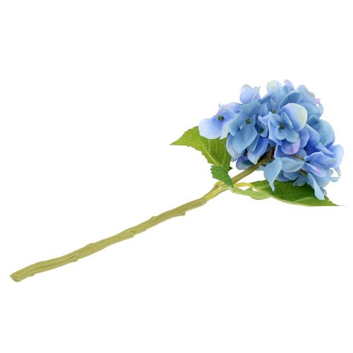 Floristik24 Umělá květina hortenzie modrá 36cm