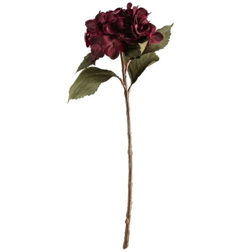 položky Umělé květiny hortenzie bordó 52 cm