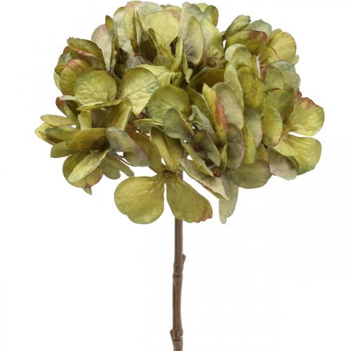 Floristik24 Hortenzie umělá zelená umělá květina 64cm
