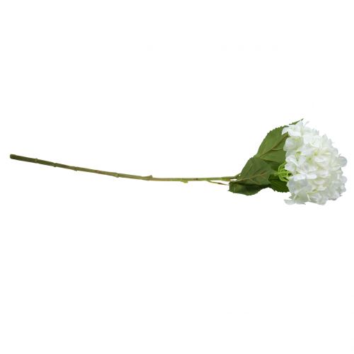 Floristik24 Hortenzie velká umělá bílá L110cm