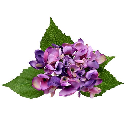 Floristik24 Hortenzie fialová 33cm 1ks