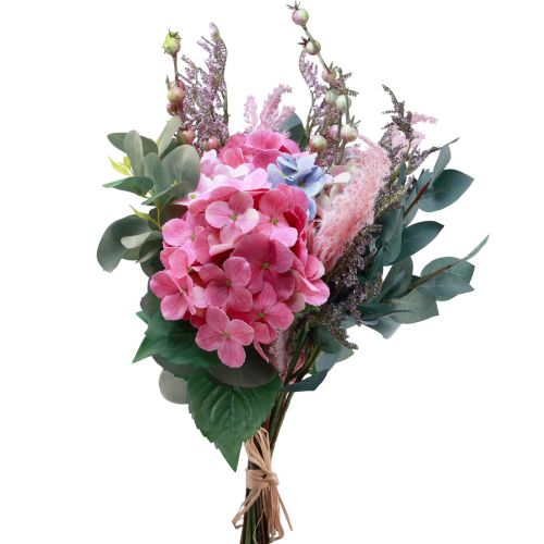 Floristik24 Umělá květinová kytice umělé hortenzie umělé květiny 50cm
