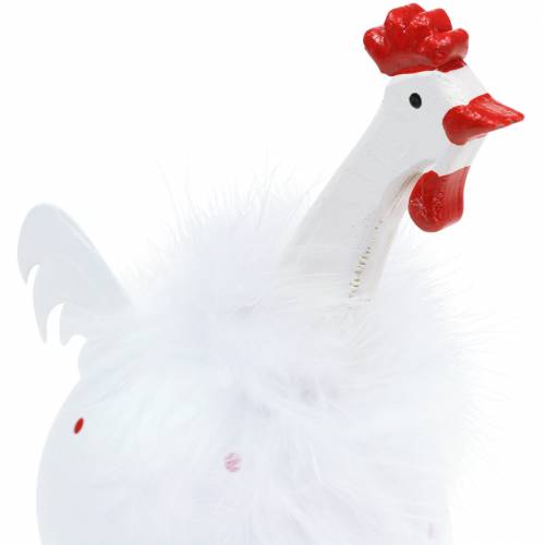 položky Kuřecí bílé s tečkami 21 cm